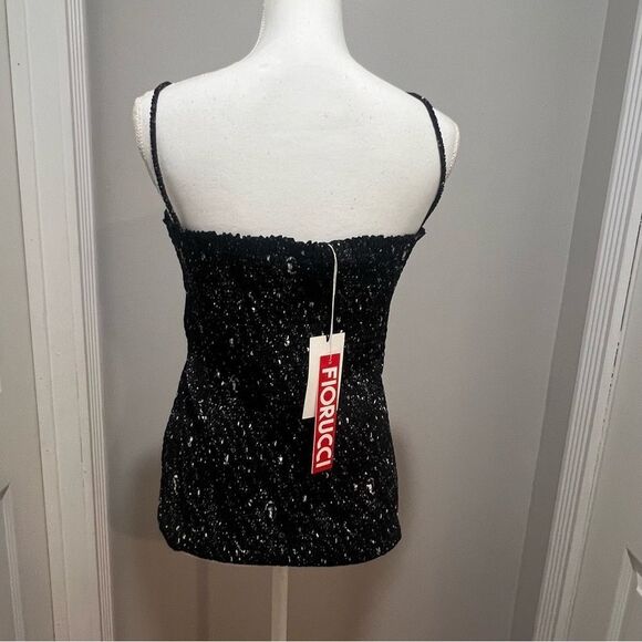 NWT Fiorucci Revolve women's tank oversized with stretch size 6 - Picture 2 of 5